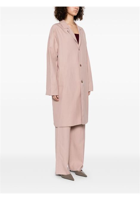 Cappotto monopetto in rosa Loulou Studio - donna LOULOU DE SAISON | MENJAPTLRS